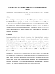 Penangguhan taklimat pentaksiran berasaskan sekolah (pbs) di peringkat sekolah rendah dan menengah. Isu Pbs