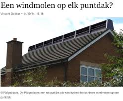 Ridgeblade Windturbine Windkraft Wohnideen