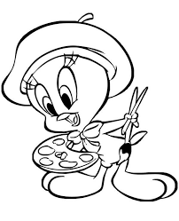 Free printable mushroom coloring pages; Tweety Bird Printable Coloring Pages Coloring And Drawing