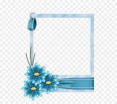 This is the flower associated with simplicity and appreciation. Blue Flower Borders And Frames Png Download 613 788 Free Transparent Borders And Frames Png Download Cleanpng Kisspng