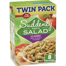 Home > recipes > salads > festive shrimp pasta salad. Betty Crocker Suddenly Pasta Salad Classic Pasta Salad 15 5 Oz Walmart Com Walmart Com