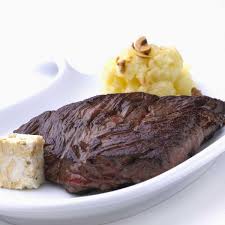 Recette Onglet De Bœuf Puree De Rattes Et Beurre De Roquefort Et Pommes Fruits Recette Onglet De Boeuf Pomme Fruit Recette