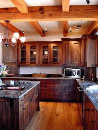 A Stunning Showcase Of Mixed Materials This Lakeside Kitchen From New Energy Works Features Products Sourced From Walnut Kitchen Rustic Kitchen Kitchen Design