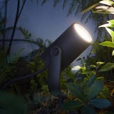This addition to the outdoor hue line will really draw attention to your garden (so make sure your plants look their best). Philips Hue Led Spot Lily Black Single Flame Extension Garden Outdoor Light Luminaires The Leading Led Shop By Lumitronix