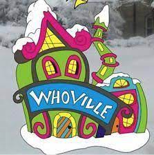 Whoville Manor Grinch Whoville Manor House Christmas Yard Art Yard Decor Christmasdecoratio Christmas Yard Art Grinch Christmas Grinch Christmas Decorations
