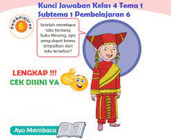 Simak soal dan kunci jawaban buku tematik tema 1 kelas 5 subtema 1 pembelajaran 1 halaman 1 2 3 4 5 6 7 tentang organ gerak hewan Lengkap Kunci Jawaban Kelas 4 Tema 1 Subtema 1 Pembelajaran 6 Simple News Kunci Jawaban Lengkap Terbaru