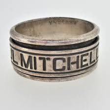 Paul Mitchell Sterling Silver Unisex Spinner Band Ring Size 14