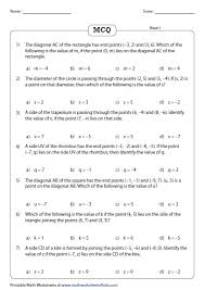 Exclusive Series Of Mcq Worksheets Math Made Easy Linear Equations Equations