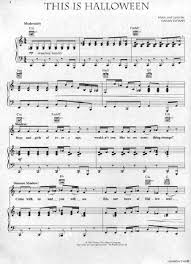 danny elfman the nightmare before christmas piano sheet clarinet sheet music violin sheet music piano sheet music