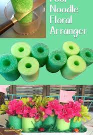 Traditionally they're used to serve drinks, so discard your plastic cups in favour for coconut halves. 7 Ways To Diy A Pool Noodle Crafts Diy Gardening Home Decor Lighting Repurposing Upcycling Luau Theme Party Luau Party Decorations Moana Birthday Party