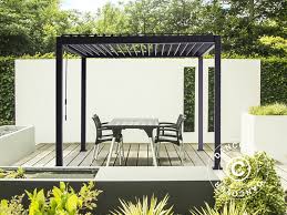 Construire une pergola en province de luxembourg. Pergola Pavillon 3x4m Dunkelgrau Dancovershop Lu