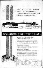 Shillito S Kenwood Mall Cincinnati Historical Street Scenes
