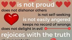Mar 22, 2021 · to remind you of the power of god's word, below is our collection of inspirational, wise, and uplifting religious quotes and bible verses. Love Is Patient Love Is Kind Bible Verse Analysis Owlcation