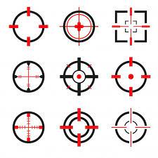 Premium Vector Crosshair Icons Vector Set Isolated Nature Logo Design Branding Design Logo Logo Design