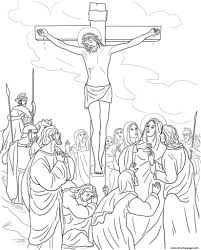 Free printable jesus on the cross coloring pages for kids that you can print out and color. Good Friday Coloring Pages Best Coloring Pages For Kids Cross Coloring Page Sunday School Coloring Pages Jesus Coloring Pages