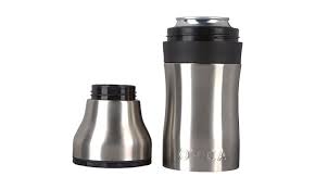 orca rocket 12 oz stainless steel bottle can koozie groupon