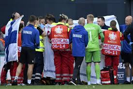 .inter milan midfielder christian eriksen and leicester goalkeeper kasper schmeichel for euro 2020 on tuesday. Umm2h Qrl1alm