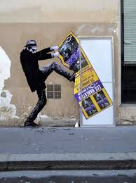 Levalet Iconoclasme New Piece Paris France Ozarts Etc Artiste De Rue Street Art Art De Rue