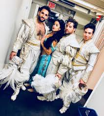 4 800 Likes 31 Comments Aladdin Musical Aladdin On Instagram Happy Sunday From These Stunn Aladdin Broadway Aladdin Musical Couple Halloween Costumes