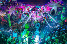 The Story Behind Elrow Ibiza Spotlight In 2020 Festival Decorations Desert Festival Ibiza