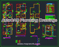 What do the plans include? Autocad Plumbing Drawings Dwg Layout Plans