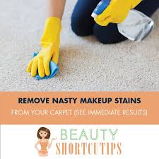 How To Remove Makeup Out Of Carpet It Is Important To Know Specific Remedies For Every Stain As Well As Relevant T Makeup Stain Cleaning Hacks How To Remove