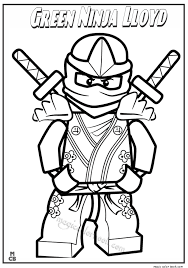 Billionaire, olliver queen, skilled archer, uses his skill to fight crime as a member of the justice league. Green Ninja Lloyd Lego Coloring Pages Coloring Home