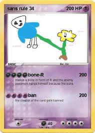 Pokemon sans rule 34