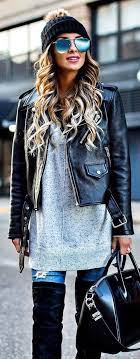 99 Classy And Casual Women Winter Leather Jacket Outfits Ideas Aksahin Jewelry Moda Feminina Looks Moda