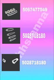 Hair Clip Codes Decal Codes Roblox Codes Bloxburg Id Codes