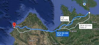 … iberian peninsula is divided between 3 states: Things You Must Know Before Driving From England To Portugal