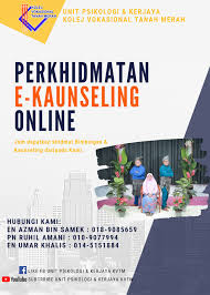Pihak pengurusan kolej vokasional kulim. Perkhidmatan E Kaunseling Kolej Vokasional Tanah Merah Facebook