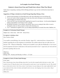 Jul 02, 2019 · apology letter for absence in class. An Example Of An Email Message Student Is Absent From Class And