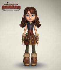 Artstation Hiccup S Daughter Min Yu Chang How Train Your Dragon How To Train Your Dragon Character Design