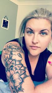 Half sleeve tattoo Peonies tattoo Hibiscus tattoo Mandala tattoo Upper arm  tatto…