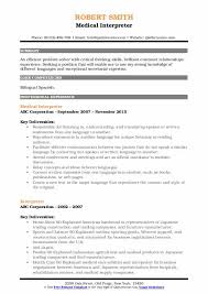 Here are some of the best cover letter examples, including one submitted to us at hubspot. Interpreter Resume Samples Qwikresume
