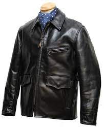 Long Half Belt Horsehide Leather Jacket Aero Leathers Uk
