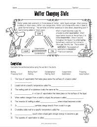 Cbse class 7 science physical and chemical changes worksheets. Changes Of State Worksheet Answers à¸à¸²à¸£à¸¨ à¸à¸©à¸²