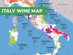 Italy map geographic region province city calabria map. Map Of Italian Wine Regions Wine Folly