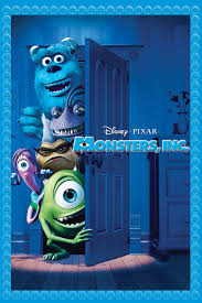 The Geeky Nerfherder Movie Poster Art Monsters Inc 2001 Monsters Inc Movie Animated Movies Disney Movies