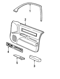 Genuine real woods, oem factory woods, real carbon fiber, and even aluminum or chrome. Interior Trim Front Door For 1995 Chevrolet Impala Gm Parts Online