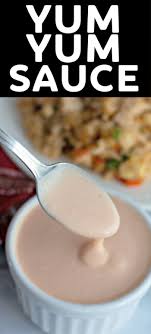 Yum Yum Sauce Yum Yum Sauce Condiment Recipes Yum