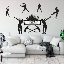 Eur 13.11 to eur 62.31. Fortnite Personalized Name Wall Art Vinyl Sticker For Gaming Room