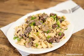 Beef stroganoff was often served and that's why it was named after count stroganov. Easy Crock Pot Beef Stroganoff Recipe Simple Slow Cooker Meal