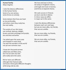 What we need advice maya angelou quote via mystic sounds on facebook. Human Family By Maya Angelou In Maya Angelou S Poem Human Family By Aedin Donahue Medium