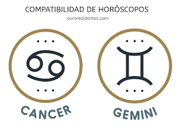 Del 20 de mayo al 20 de junio (aproximadamente). Cancer Geminis