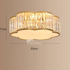The light is made of metal and comes in black matte, bronze, rusty brown or white finish. Modern Flush Mount Ceiling Light Cloud Crystal Black Gold Bedroom Beautiful Art Deco Living Room