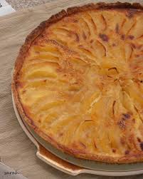 Tarte Aux Pommes Normande Un Delice Le Sucre Sale D Oum Souhaib Recette Tarte Aux Pommes Normande Tarte Aux Pommes Tarte Aux Pommes Facile