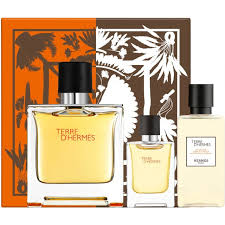 The warmth and density of wood combined with the softness of benzoin and the sparkle i have used terre d'hermes parfum before and i always loved it. Terre D Hermes Parfum Gift Set Hermes Tendance Parfums