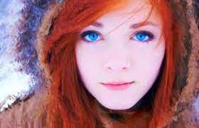 Pin On Ruby Red Lips Blonde Hair Blue Eyes Makeup Hair Nails